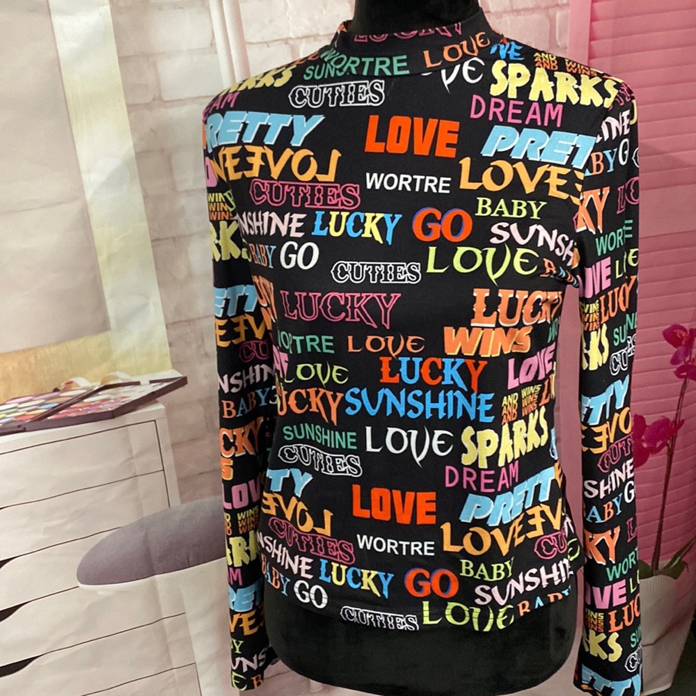 Shein Long Sleeve Top Size L